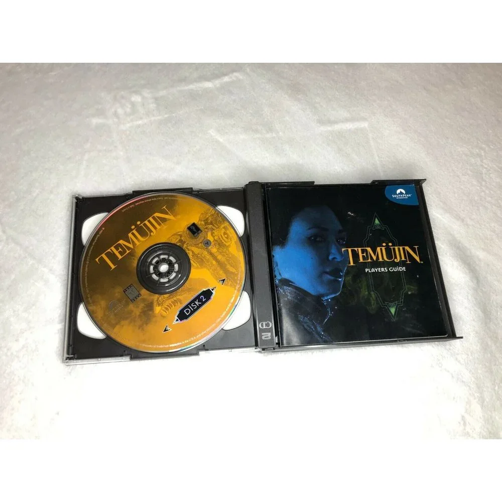 Vintage Temujin PC Game 1997 6-Disc Set SouthPeak Supernatural Adventure